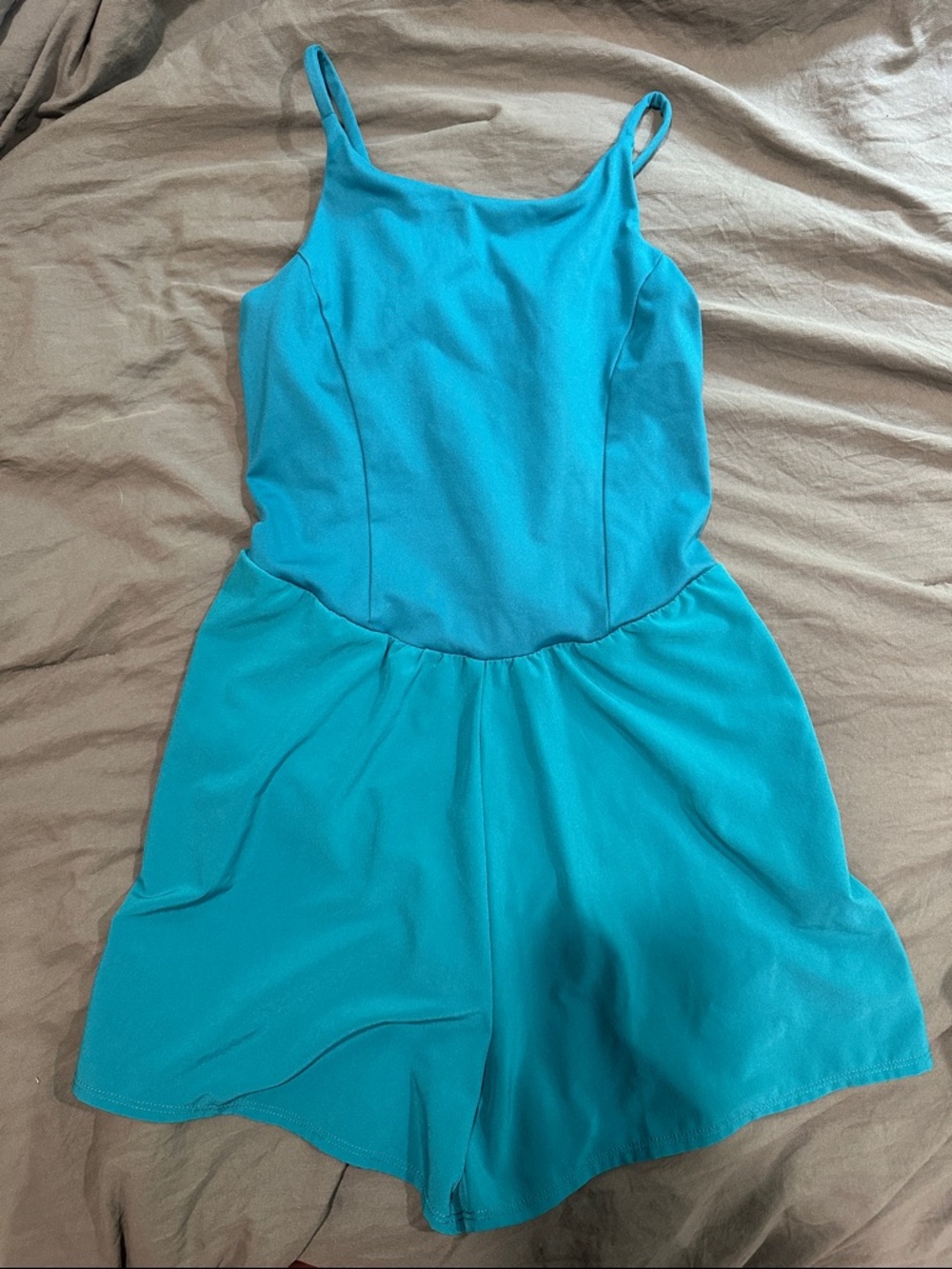 all in motion Teal Blue Girls' One-Piece Romper